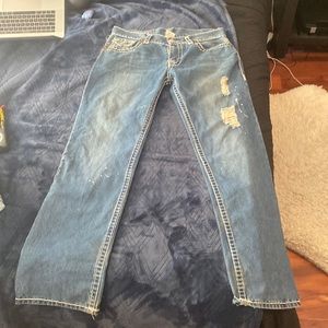 Mens True Religion Jeans. 34x33 Joey Super T